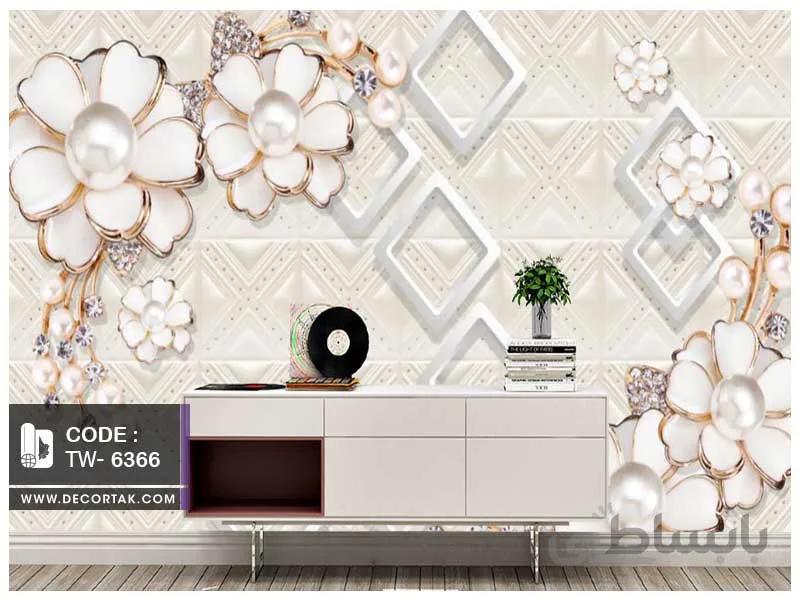 پوستر دیواری پشت تلویزیون کد TW-6366