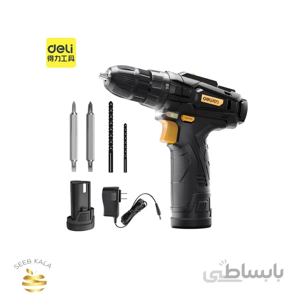 پیچ گوشتی شارژی دلی مدل DL600012
