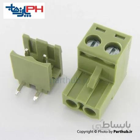 ترمینال 2 پین رایت انگل 5.08mm
