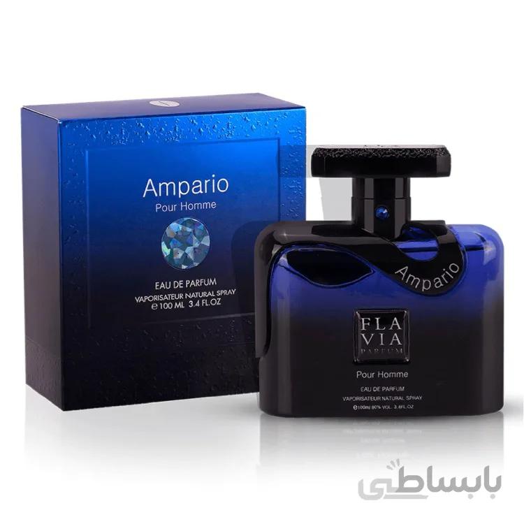 ادکلن مردانه فلاویا امپاریو FLAVIA Ampario Pour Homme حجم۱۰۰میل اصل