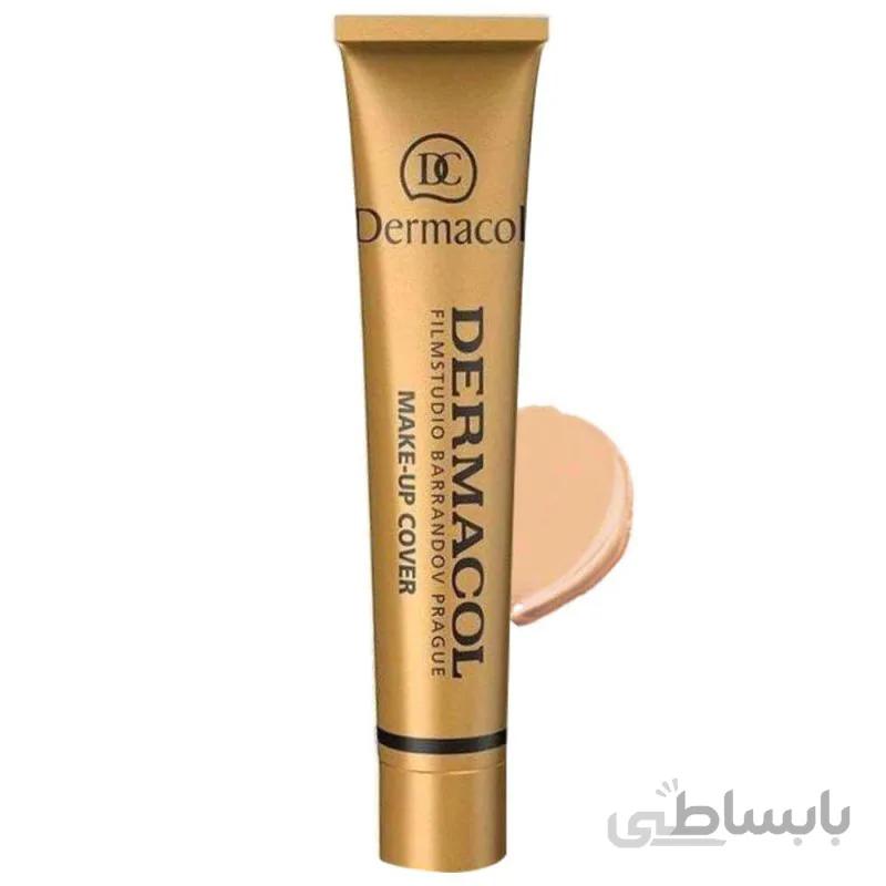 کرم پودر درماکول مدل Makeup Cover SPF30 221