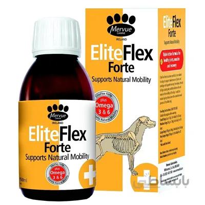 شربت مكمل مفاصل Mervue مدل Elite Flex Forte مخصوص سگ - 150 میلی لیتر