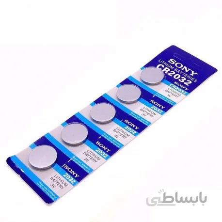 باتری سکه ای سونی مدل CR2025 بسته 5 عددی