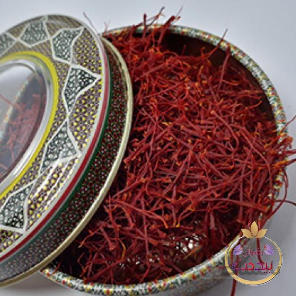 زعفران سوپرنگین صادراتی رضوان بیدخت 1 مثقال خاتم