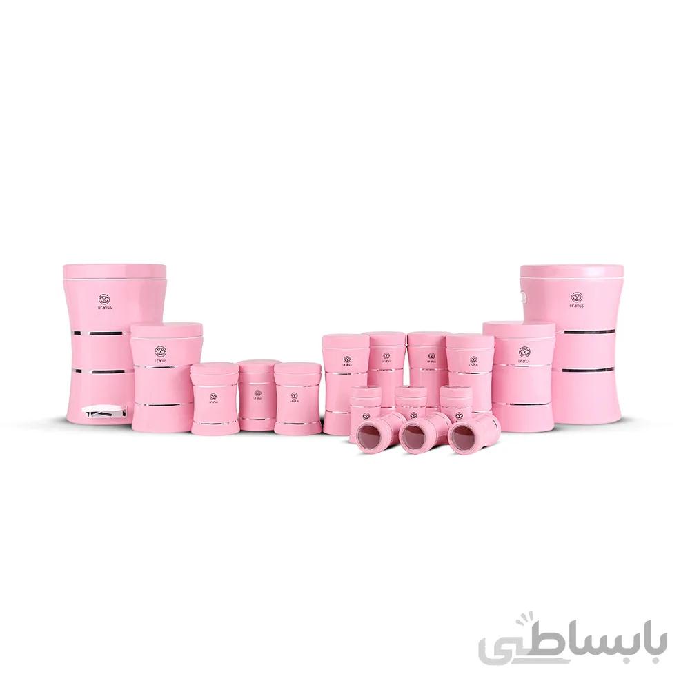 سرویس آشپزخانه اورانوس 17 پارچه کلاسیک کد 001