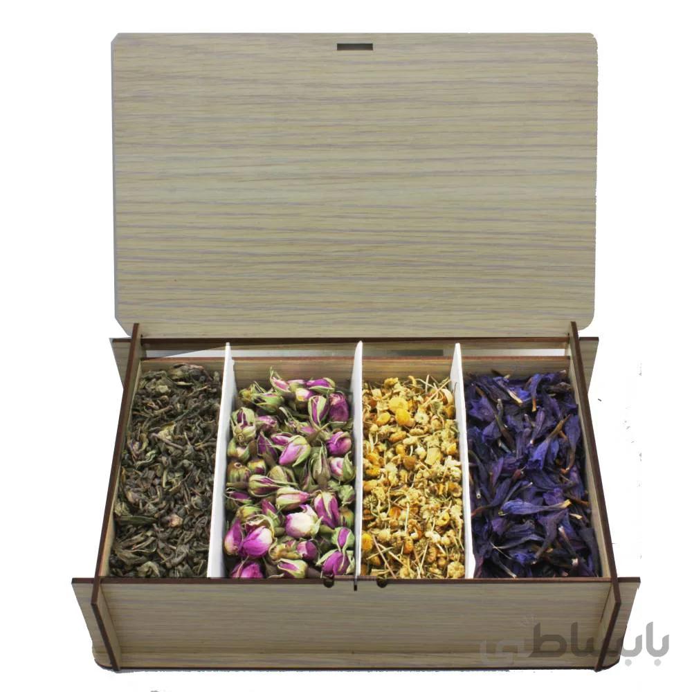 پک هدیه دمنوش پذیرایی مدل آواز 4 خانه