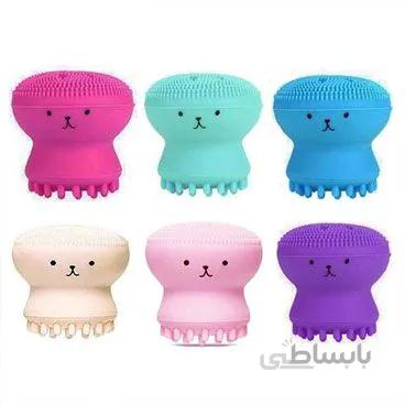 Silicone Facial Cleansing Brush فیس براش دستی سیلیکونی عروسکی