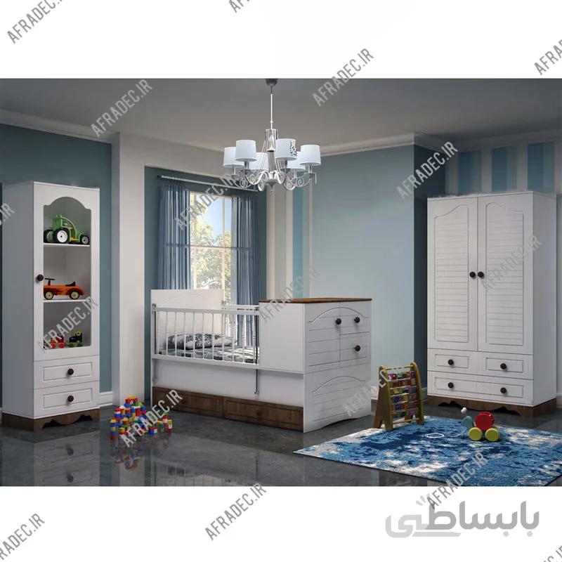 سرویس خواب نوزادکودک به نوجوان مدل هلگا