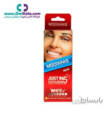 خمیر دندان سفید کننده 5 دقیقه ای میسویک (Misswake) ا Misswak 5-minute whitening toothpaste