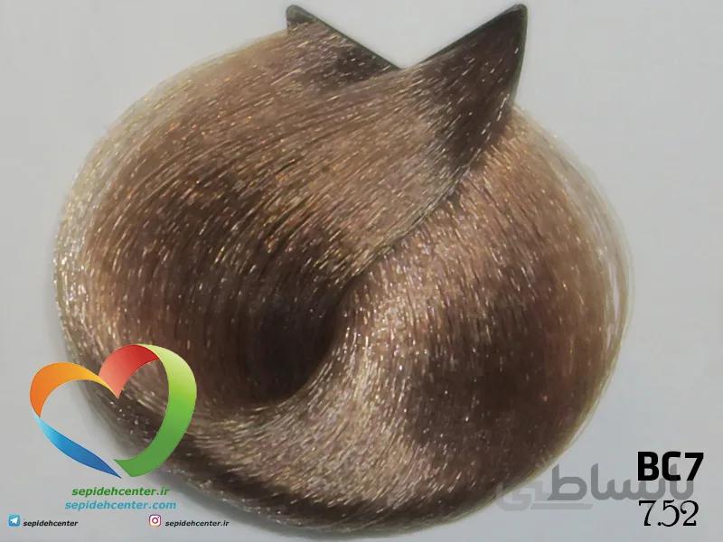 رنگ موی ترام کالر traum color بلوند بیسکوئیتی متوسط BC7- 7.52