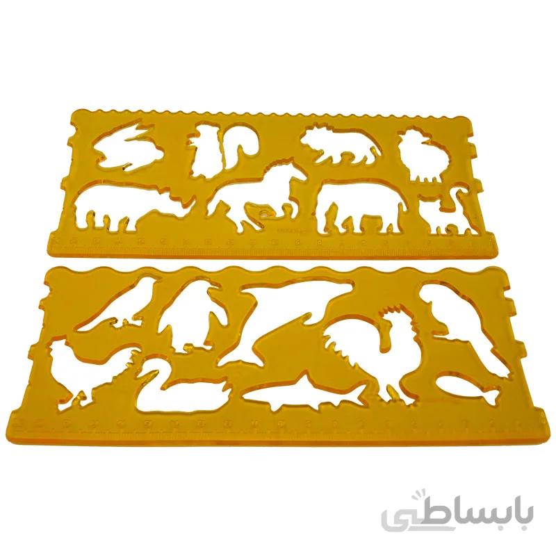 شابلون ژله ای طرح حیوانات سریر