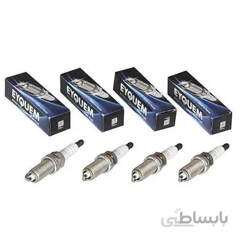 شمع خودرو اکیوم تک پلاتین 4 عددی