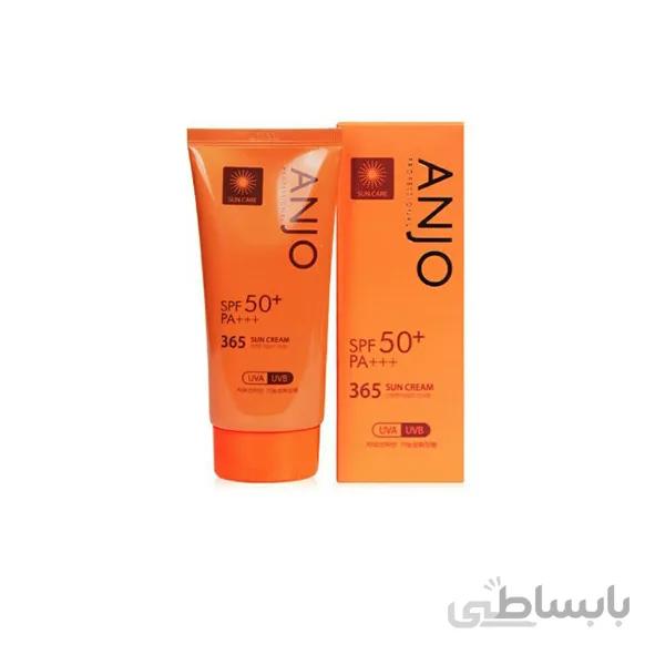 کرم ضدآفتاب Anjo ا Anjo sunscreen