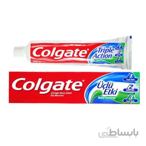 خمیردندان کلگیت Colgate مدل ۱.۲.۳