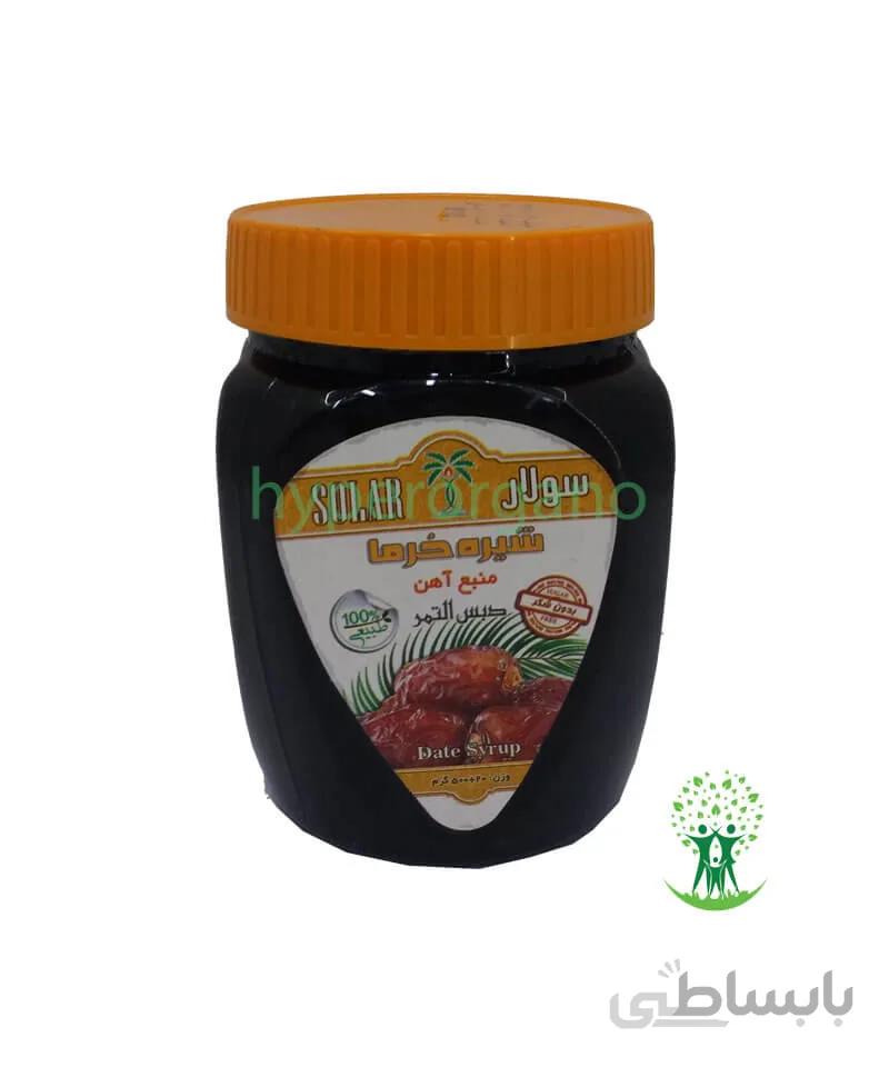 شیره خرما 500 گرمی سولار