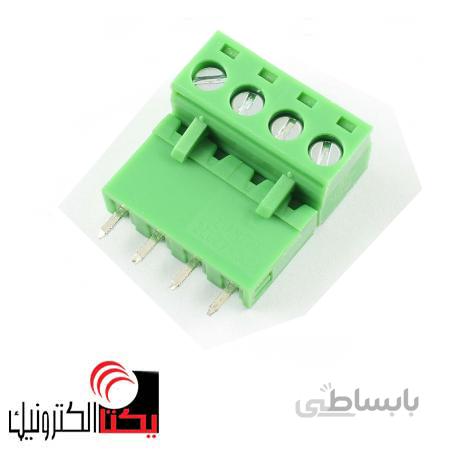 ترمینال فونیکس 4 پین صاف بافاصله پایه 5.08