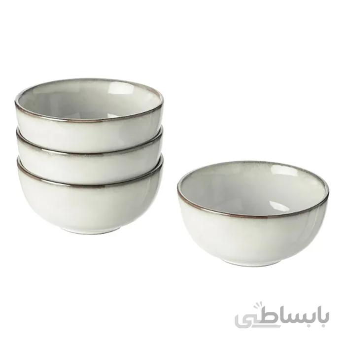 کاسه بزرگ سرامیکی طرح سنگ ایکیا مدل GLADELIG