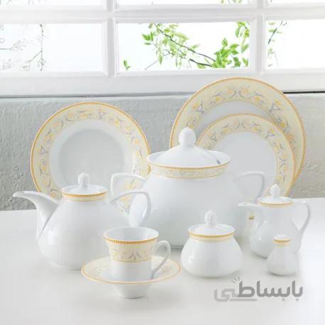 سرویس چینی زرین 108 پارچه کامل جنوا