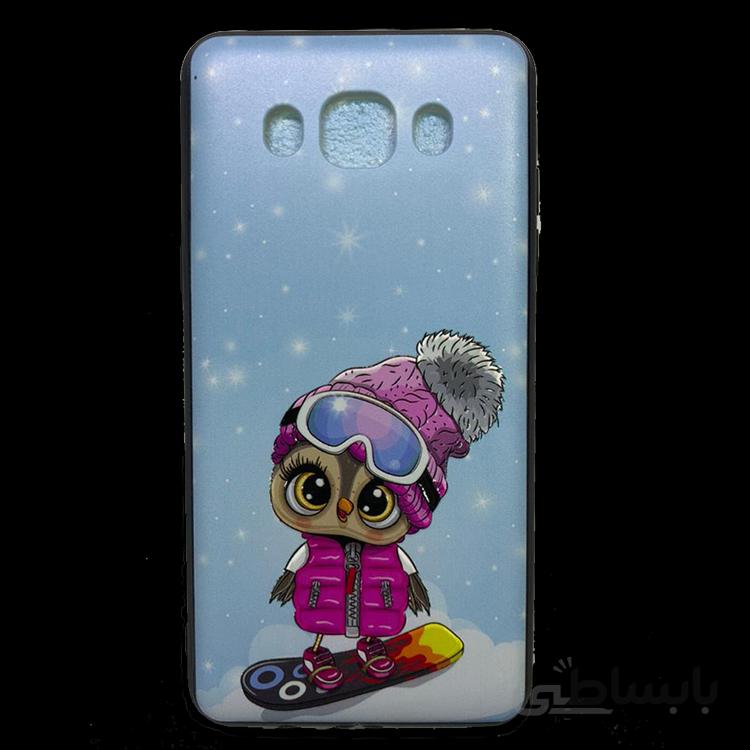 قاب طرح دار سامسونگ J510 طرح جغد/SAMSUNG J510