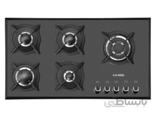 اجاق گاز صفحه ای ایلیا استیل مدل G522 ا iliasteel oven model G522
