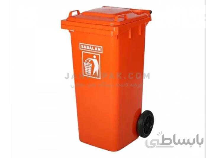 سطل زباله پلاستیکی مخزن پلی اتیلن چرخ دار 360 لیتری ا Bucket