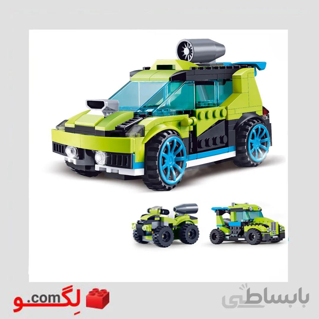 لگو ماشین رالی۳۰ مدل برند brick آیتم ۳۱۲۸