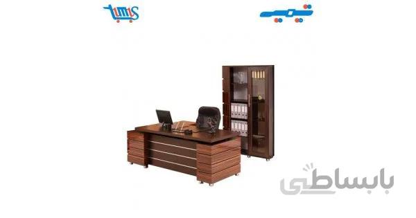 ست میز مدیریت و کتابخانه آرتا