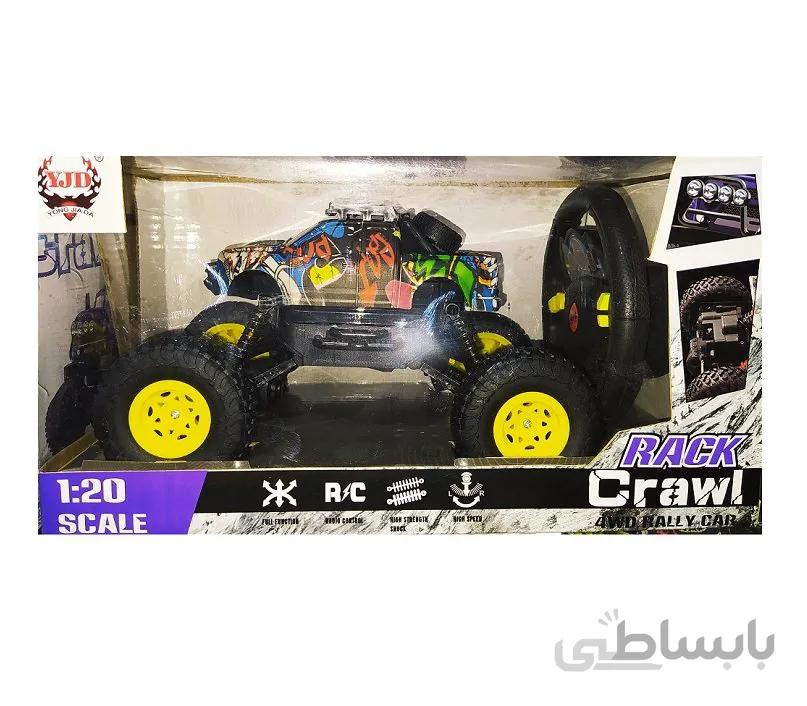 ماشین کنترلی آفرودی ۴ کانال rack crawl