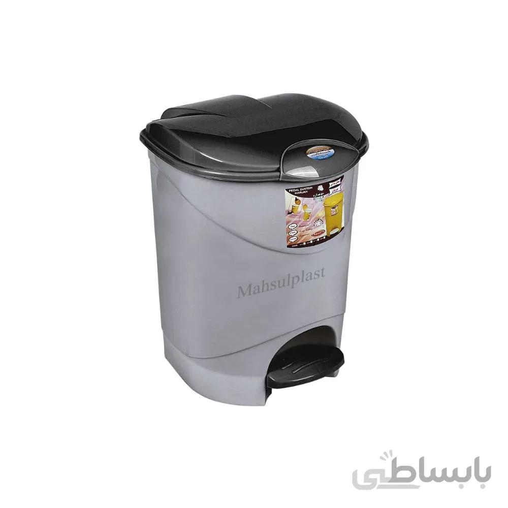 سطل زباله بیمارستانی مرجان ۴ دو جداره