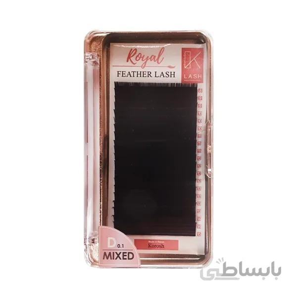 پالت مژه والیوم MIXED D 0/1 کی لش