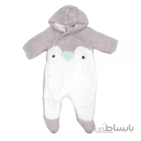 سرهمی پولیشی نوزاد طرح پنگوئن مادرکر Mothercare