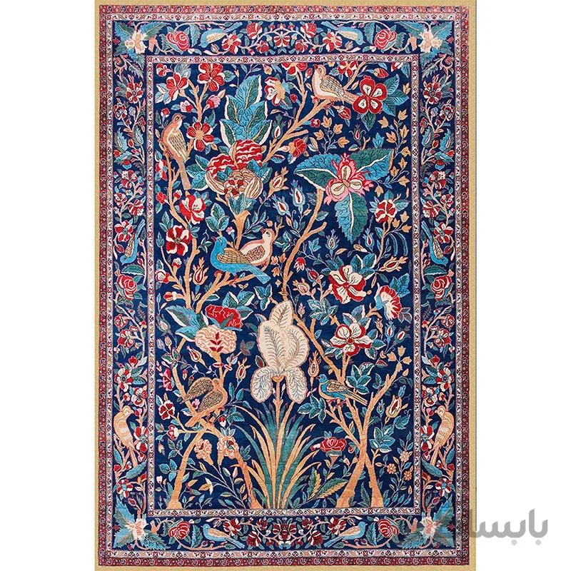 فرش طرح وینتیج(کهنه نما) کاشان نقشه پرهام