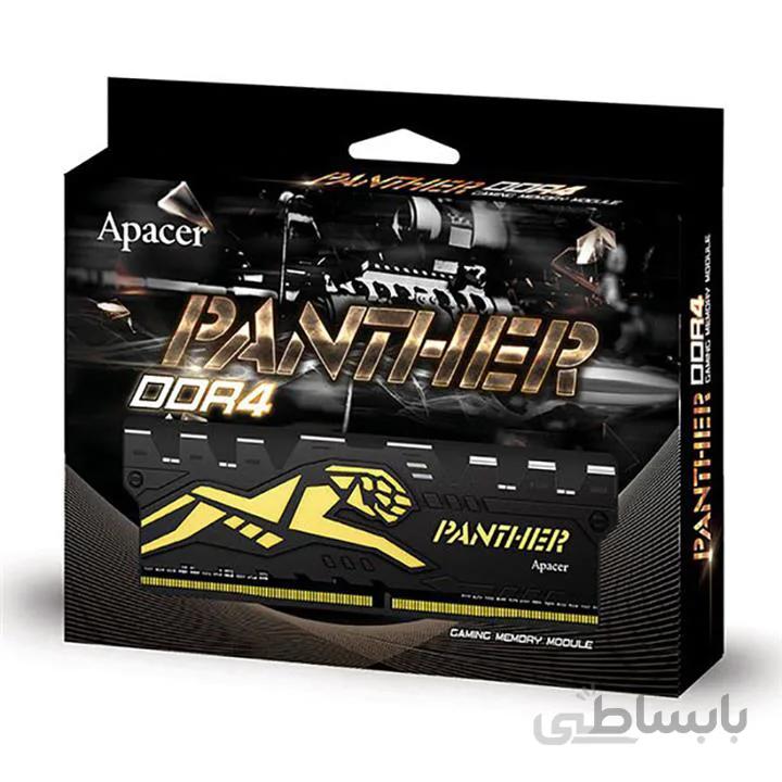 رم دسکتاپ Apacer Panther DDR4 2400MHz CL17 4GB ا همراه با پک و گارانتی مادام العمر متین