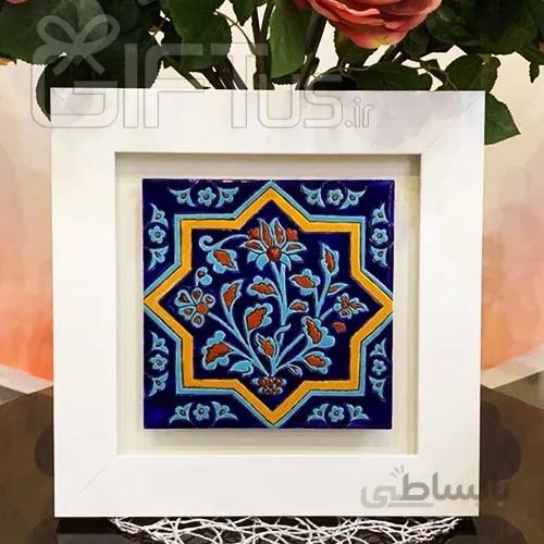 تابلو کاشی هفت رنگ سنتی طرح عثمانی