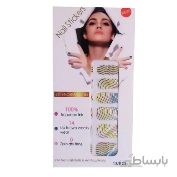 استیکر طراحی ناخن مدل 20