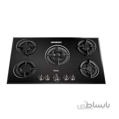 اجاق گاز صفحه ای سینجر پنج شعله مدل SDG-505D ا SINJER SDG-505D GAS STOVE