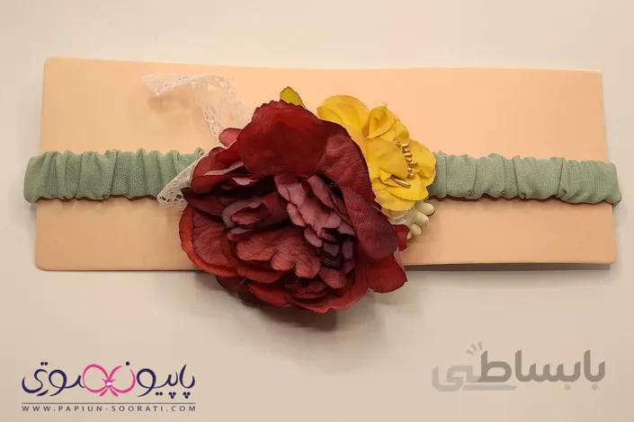 هد بچگانه گل رز