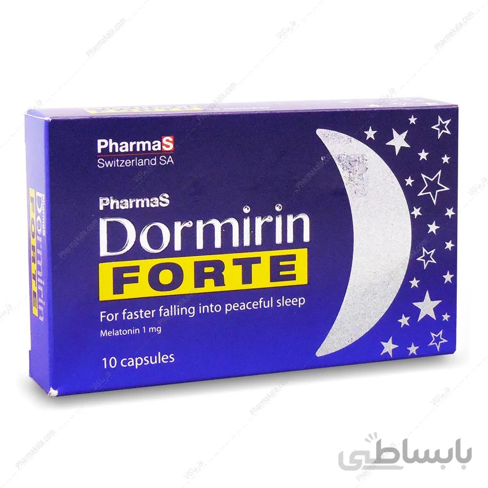 کپسول دورمیرین فورت Dormirin Forte فارمااس 10 عددی