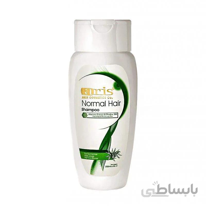 آریس-شامپو موهای نرمال-آلوئه ورا-250 میل