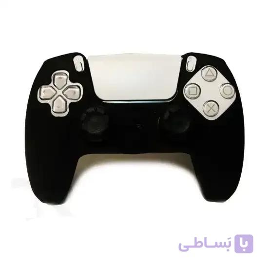 روکش دسته پلی استیشن 5 و دو عدد محافظ آنالوگ - Silicone Cover Dualsense PS5 Black