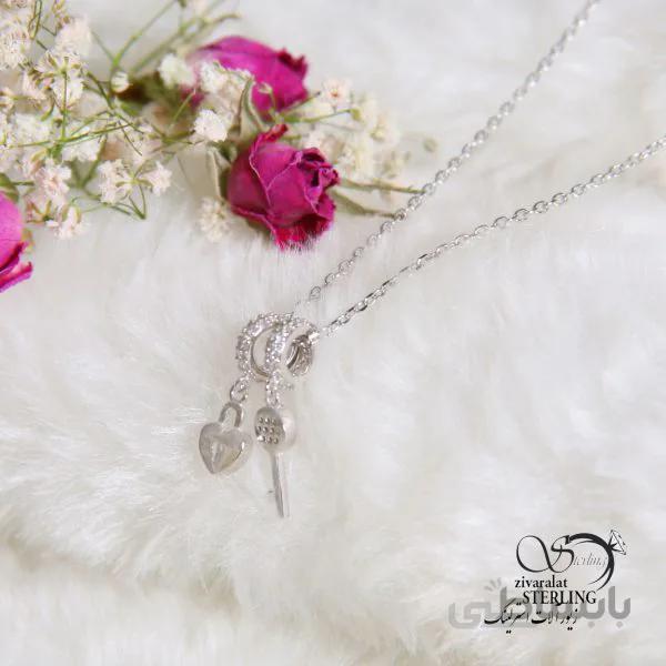 گردنبند نقره زنانه کد 181458