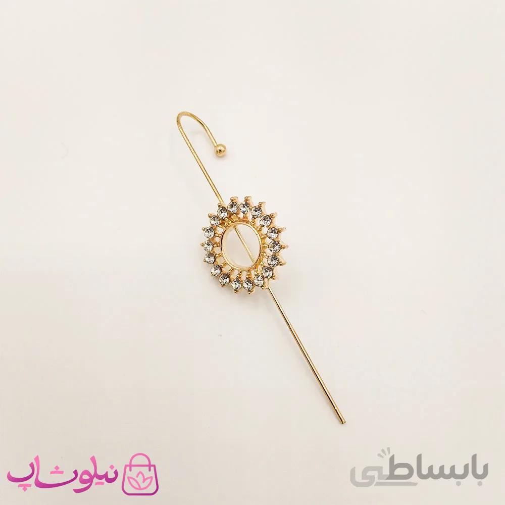 گوشواره زنانه کراس طرح خورشید