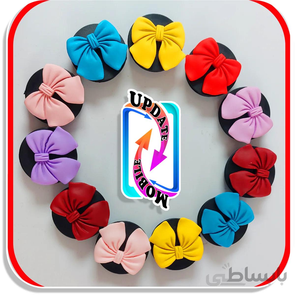 پاپ سوکت طرح پاپیون - صورتی