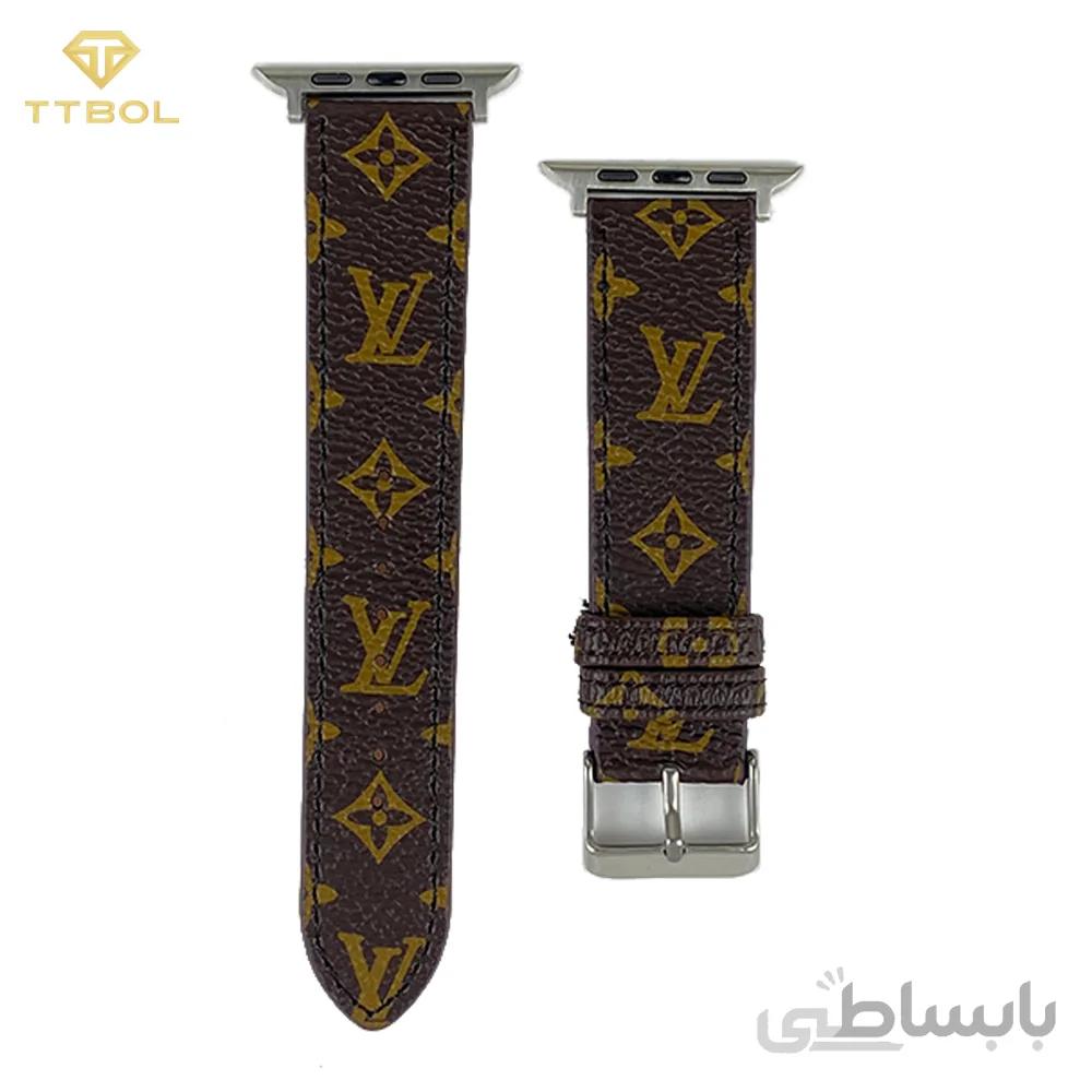 بند چرمی لویی ویتون Louis Vuitton اپل واچ سایز 45/44/42 47