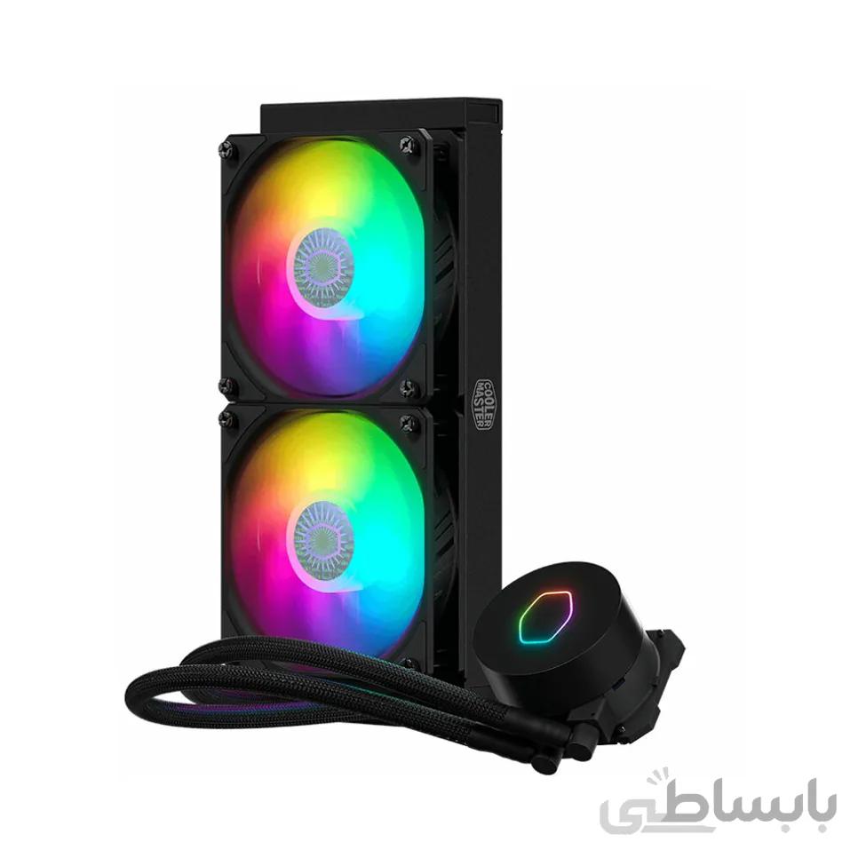 خنک کننده پردازنده کولرمستر مدل MASTERLIQUID ML240L V2 ARGB ا Cooler Master MASTERLIQUID ML240L V2 ARGB CPU COOLING