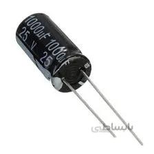 خازن الکترولیتی 1000uF / 25V ژاپنی مارک NICHICON
