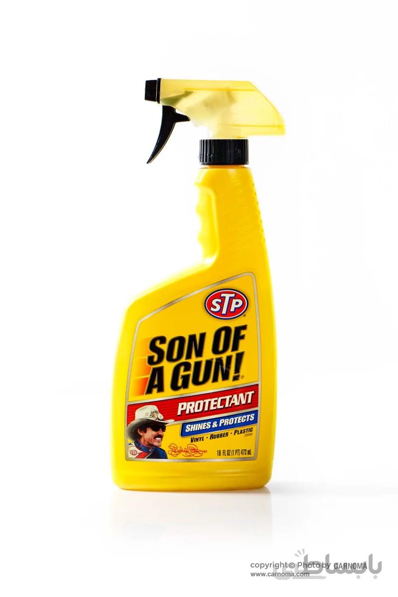 اسپری تمیز کننده داشبورد اس تی پی حجم 473 میلی لیتر ا STP Protectan 473Ml