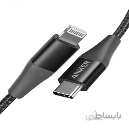 کابل انکر Powerline + II USB-C to Lightning طول 180 سانتی متر مدل A8653