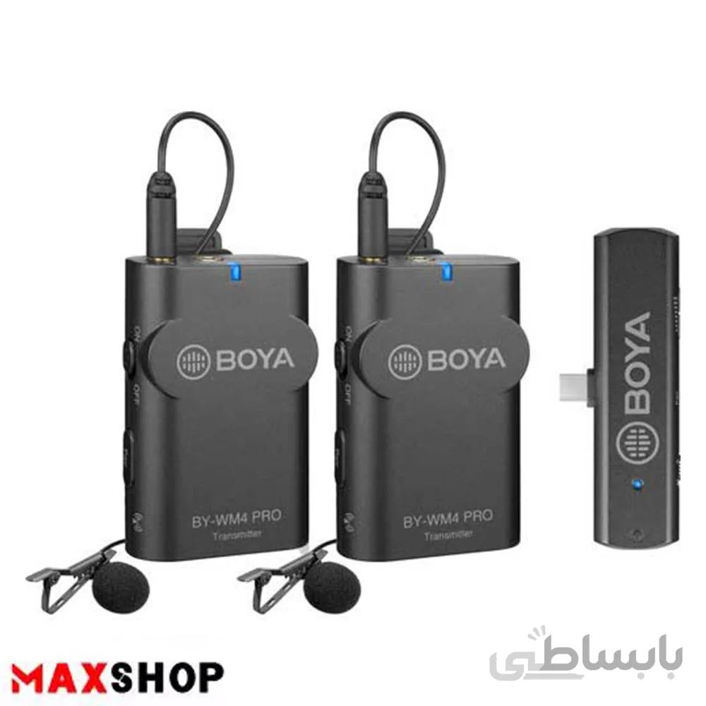 میکروفون بی سیم بویا BY-WM4 PRO-K6 ا BOYA BY-WM4 PRO-K6 Wireless Microphone