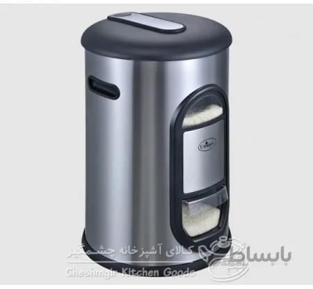 سطل برنج پیمانه دار استیل یونیک کد un-4440